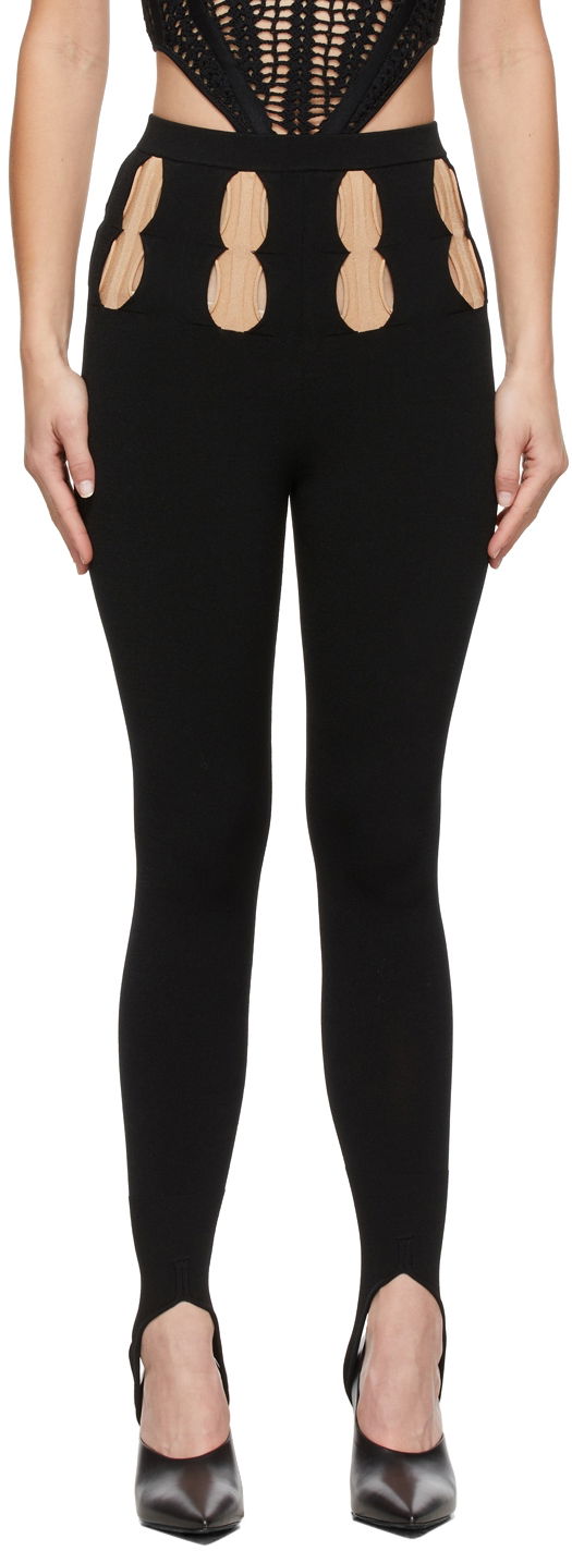 Клинове Dion Lee Double Stirrup Leggings Черно | C7015F21, 0