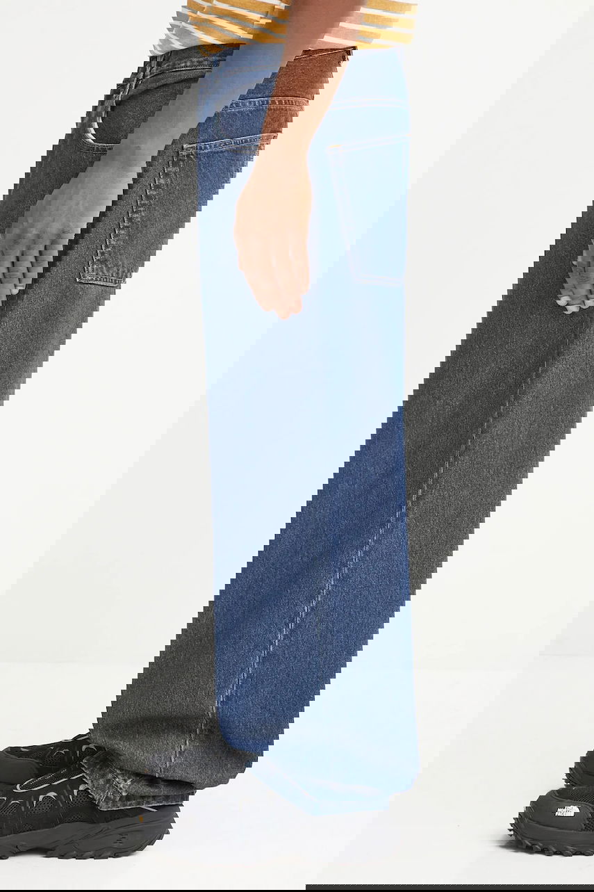 Дънки Carhartt WIP Brandon Baggy Wide-Leg Jeans Синьо | I035893.106, 1