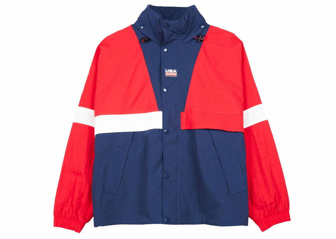 Яке Nike Lab NRG Swoosh USA Dream Team Stripe Jacket Red Червено | CD6374-657, 0