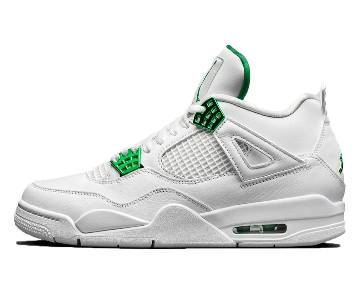 Кецове и обувки Jordan Air Jordan 4 Retro "Green Metallic" Бяло | CT8527-113, 0