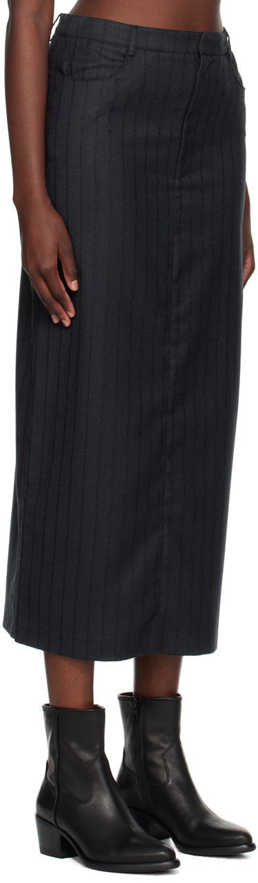 Пола Loulou de Saison Loulou de Saison Vato Maxi Skirt Тъмно синьо | VATO, 1