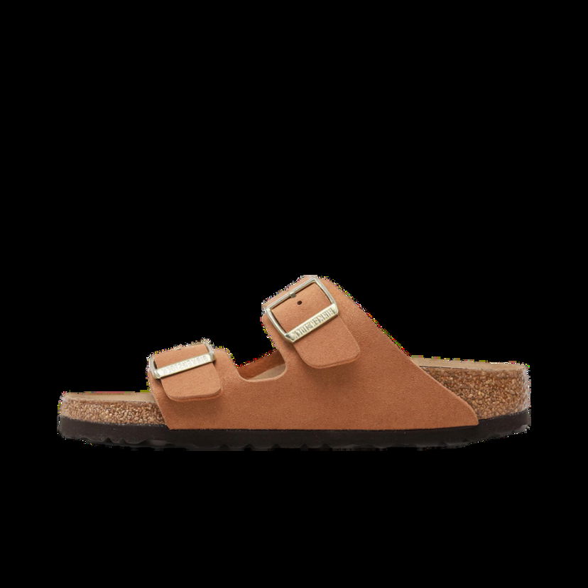 Кецове и обувки Birkenstock Arizona Vegan Synthetics Narrow Fit Кафяво | 1024015