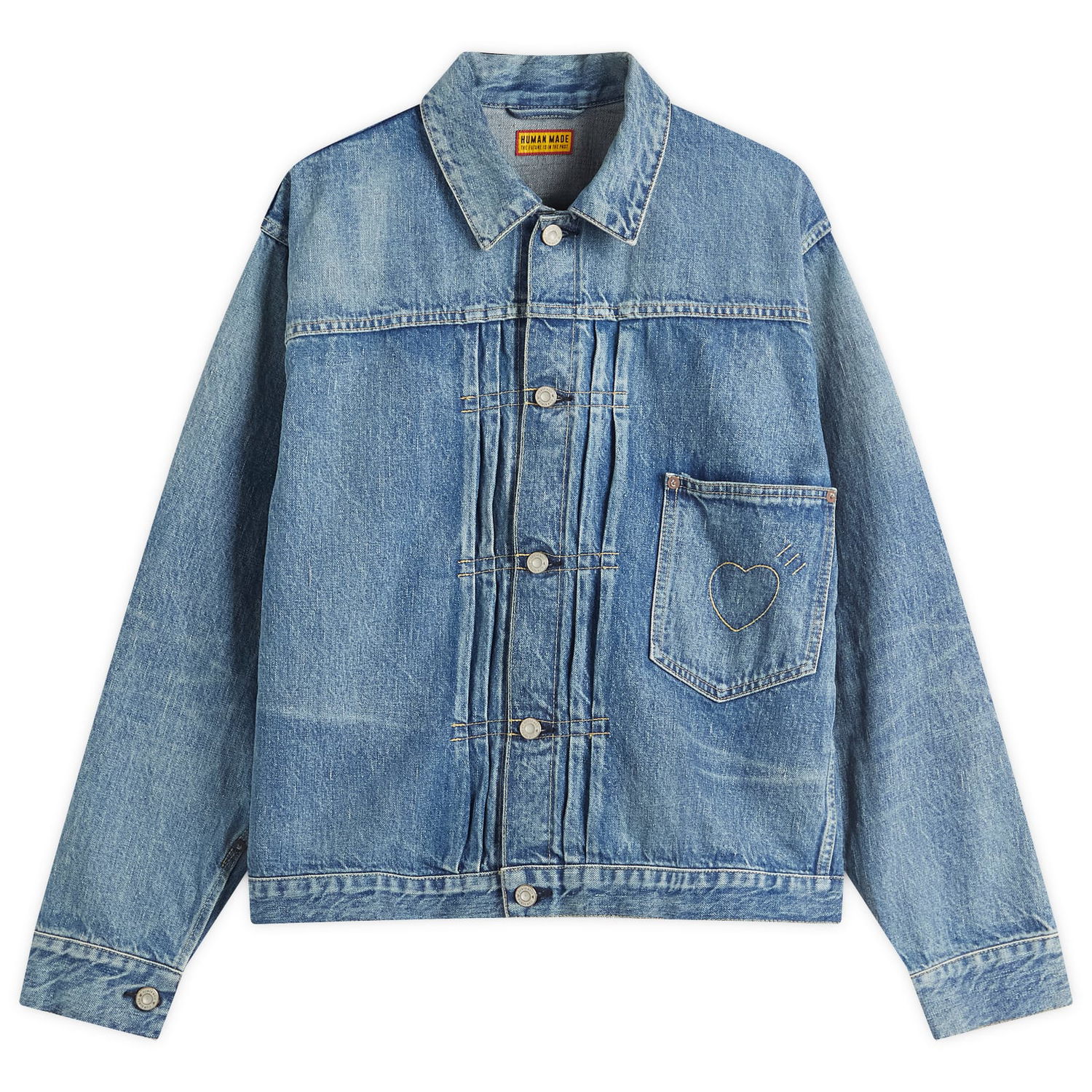 Яке Human Made Human Made Future Work Denim Jacket, Size Medium Синьо | HM29JK003-IND, 0