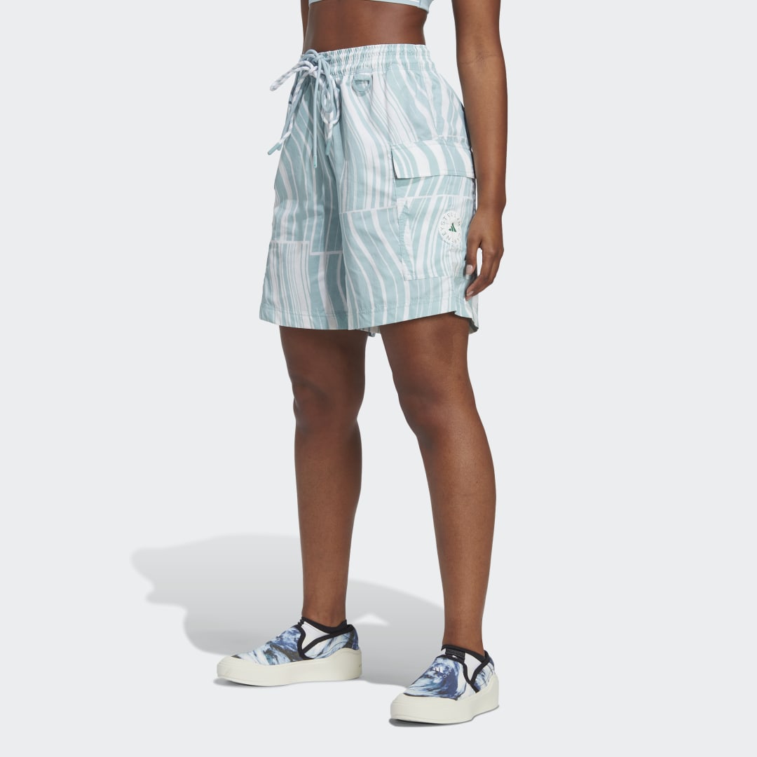 Къси панталони adidas Performance adidas by Stella McCartney Тюркоазено | HT1120, 1