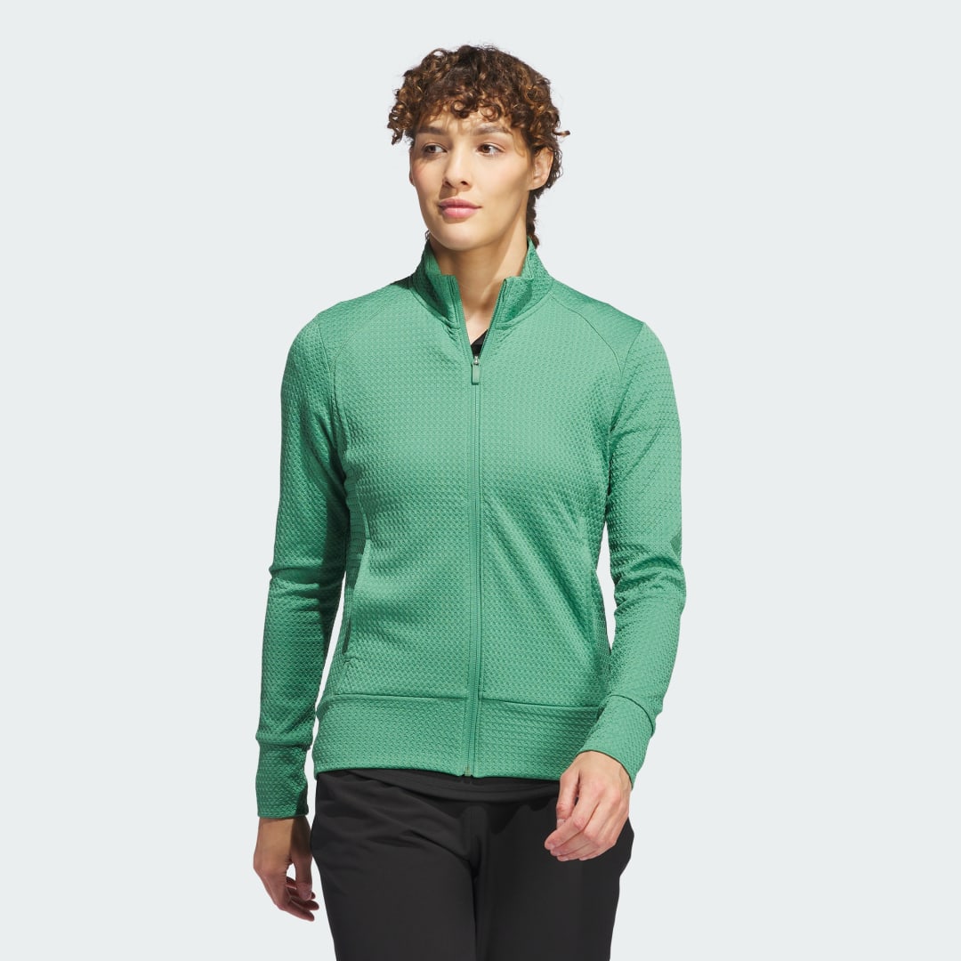 Ветровка adidas Performance Ultimate365 Textured Full-Zip Jacket Зелено | IW2012, 0