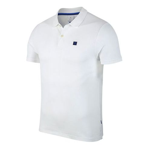 Поло тениска Nike Short Sleeve Polo Shirt Бяло | AH6763-100