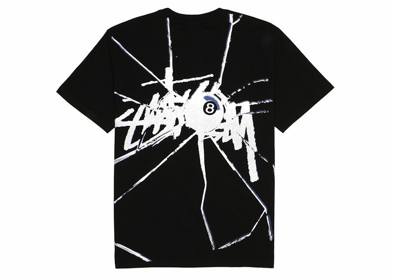 Тениска Stüssy Shattered Graphic T-Shirt Черно | 1904959_BLAC