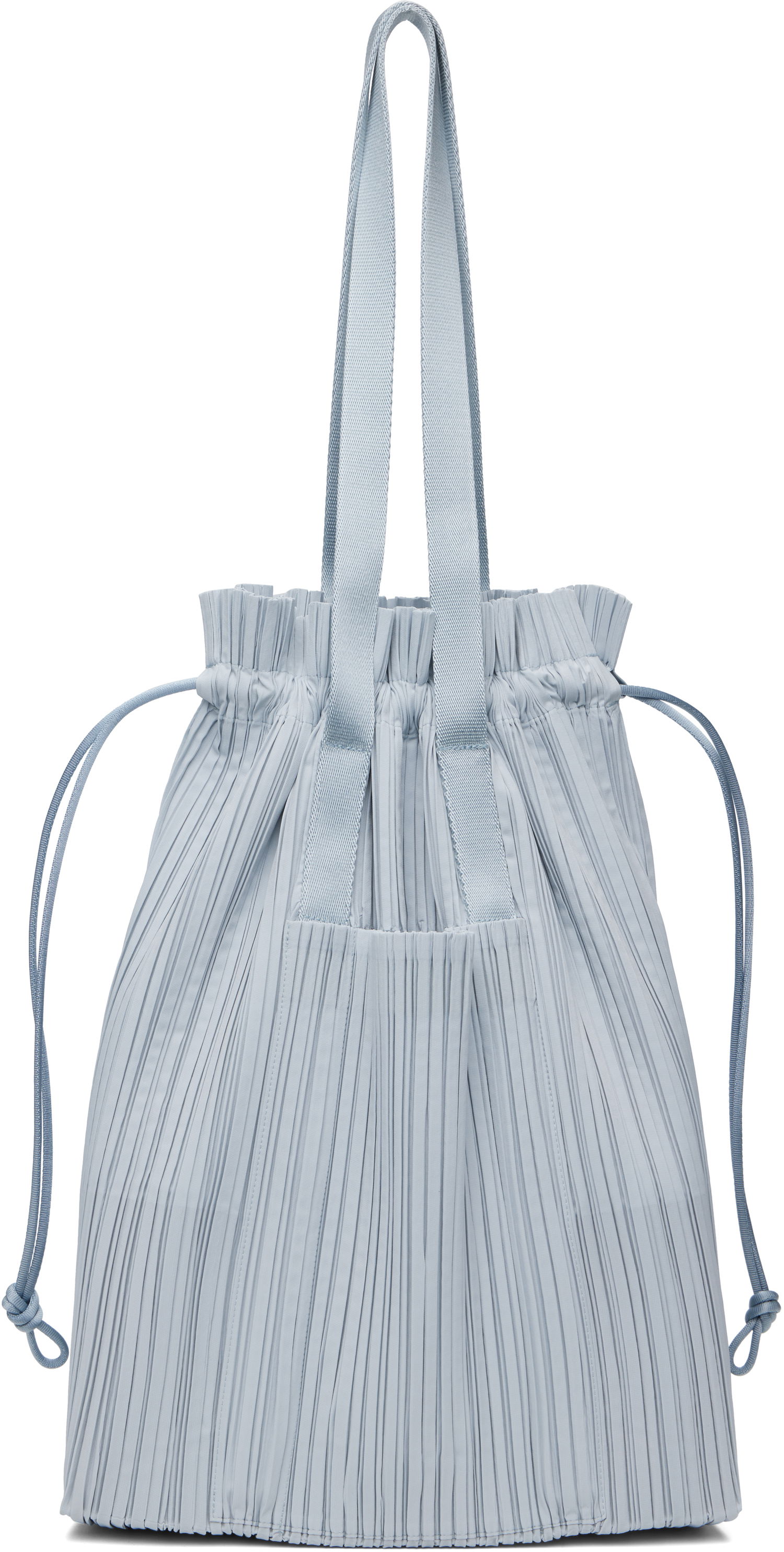 Голяма пазарска чанта Pleats Please Issey Miyake Pleats Please Issey Miyake Pleated Tote Bag Синьо | PP57AG602, 0