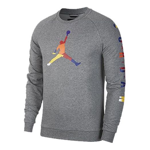 Пуловер Jordan Jordan Athleisure Knit Pullover Сиво | CQ7593-091