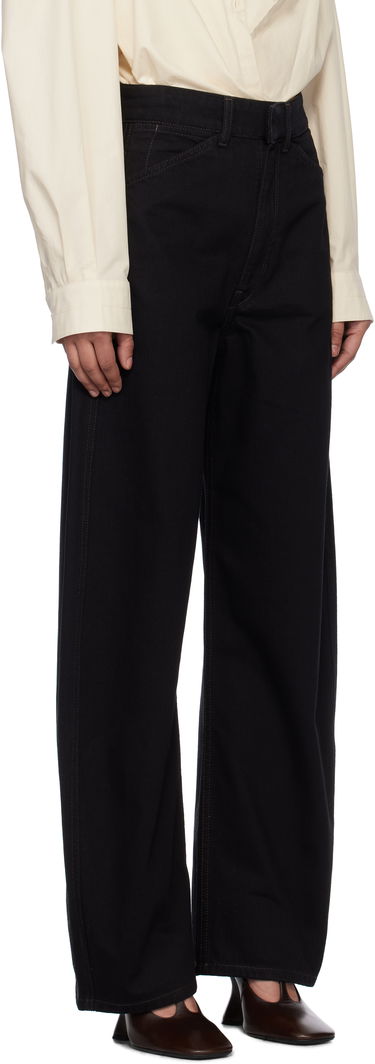 Дънки LEMAIRE Lemaire High Waisted Curved Jeans Черно | PA1052 LD1031, 1