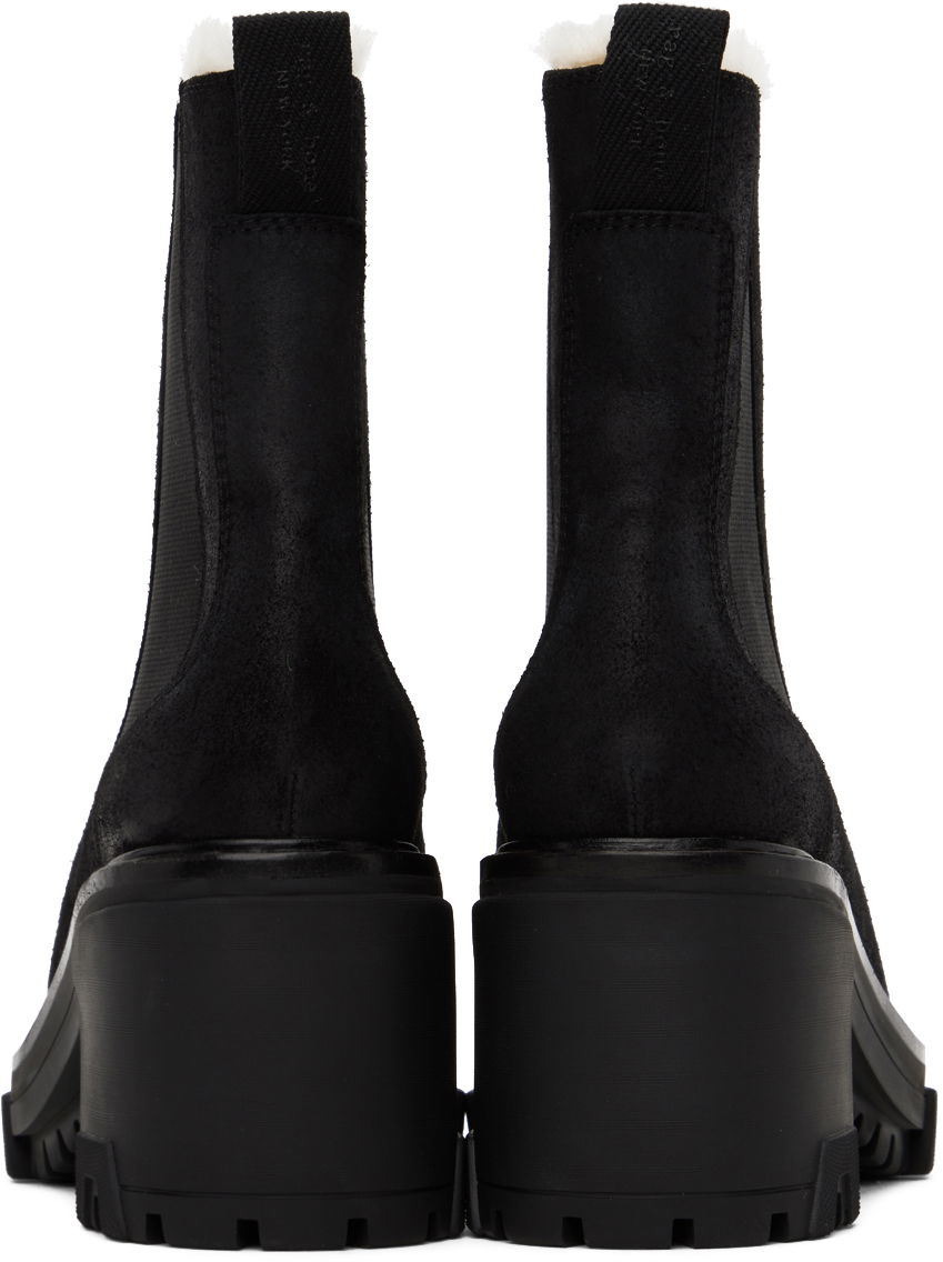 Грижа за обувките rag & bone Rag & Bone Shiloh Shearling Boots Черно | WFF23FF028RJ28, 1