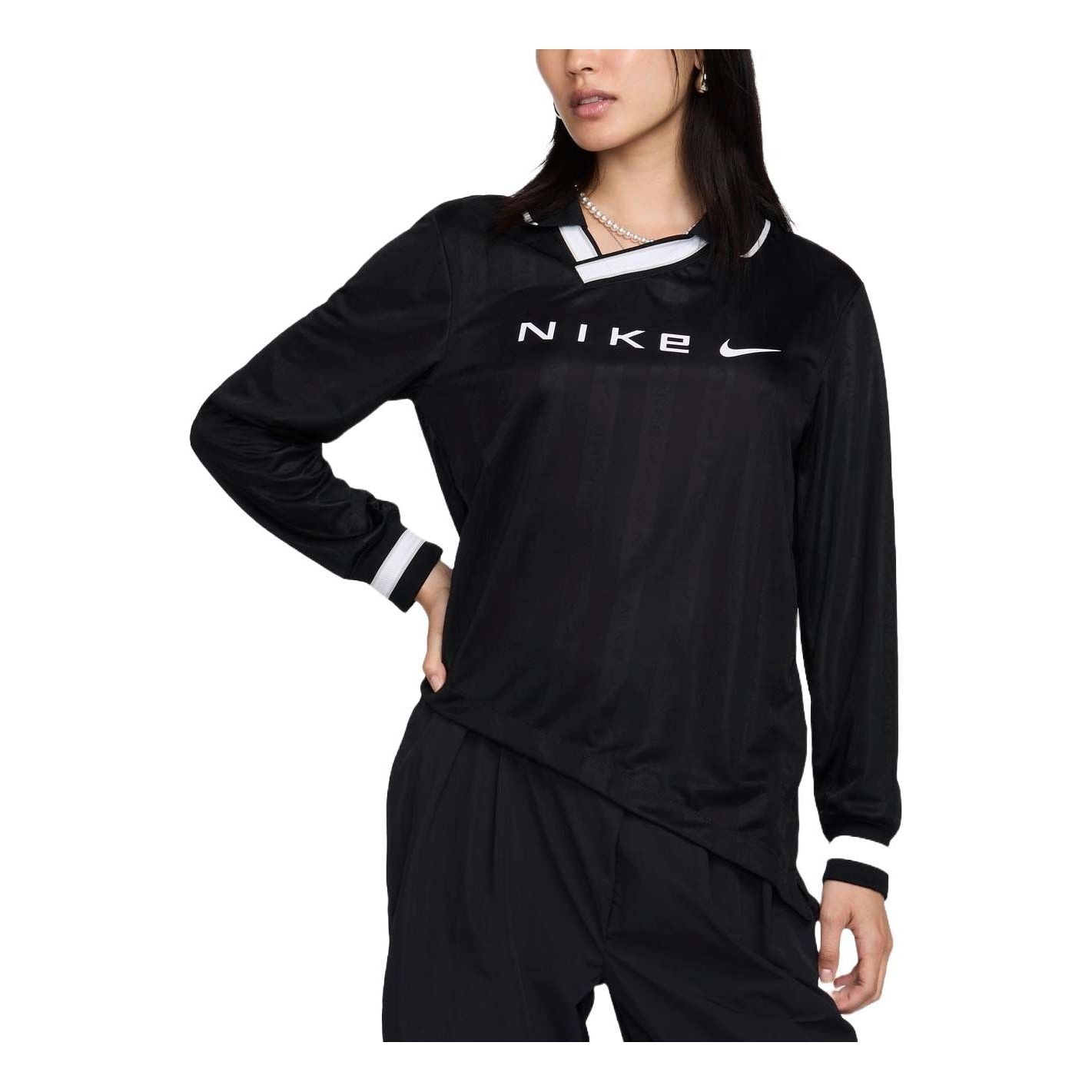 Риза Nike Dri-FIT Jacquard Jersey Черно | FV7539-010, 0