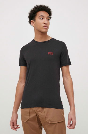 Тениска Levi's Cotton Tee Черно | 79681.0026, 0