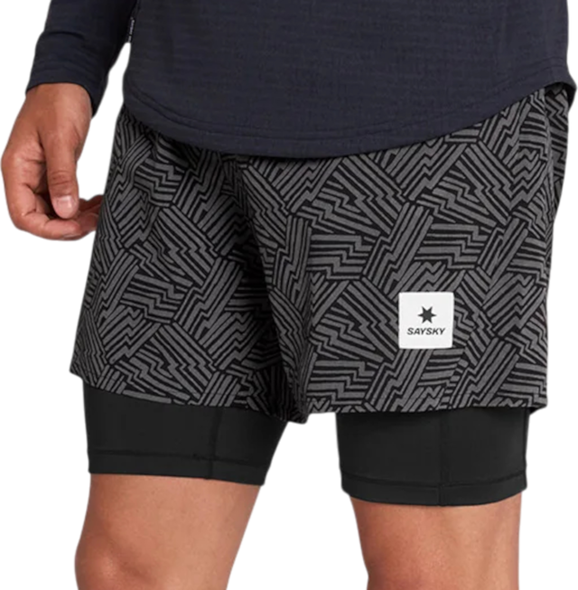 Reflective Pace 2 in 1 Shorts 5''