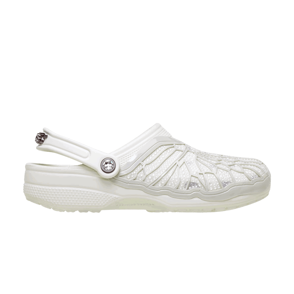 Кецове и обувки Crocs Swarovski x Classic Clog Бяло | 210189-0HZ, 0