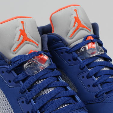 Кецове и обувки Jordan Air Jordan 5 Retro Low ''Knicks'' Тъмно синьо | 819171-417, 4