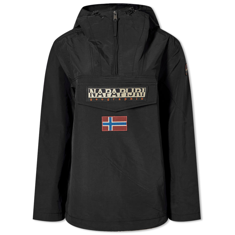 Ветровка Napapijri Rainforest Nylon Windbreaker Jacket Черно | NP0A4G7G0411-041, 0