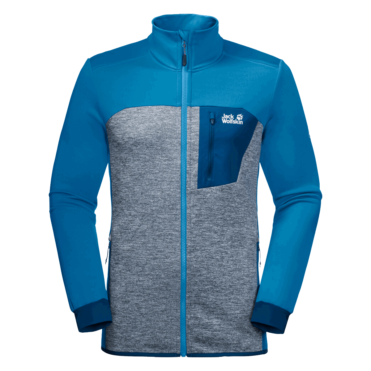 Яке Jack Wolfskin SKY PEAK Two-Tone Full-Zip Fleece Jacket Многоцветен | 1708901-1065, 0