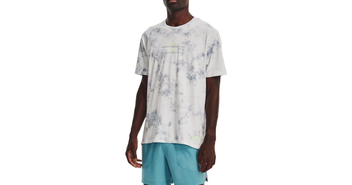 Тениска Under Armour Run Anywhere Tee Бяло | 1376500-006, 1