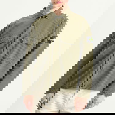 Яке Stone Island Ripstop Zip Shirt Jacket Зелено | K2S151200009-V0054, 2