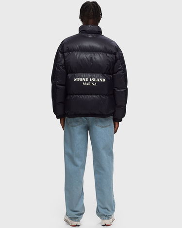Пухо яке Stone Island Navy 'Marina' Down Puffer Jacket Тъмно синьо | 8115446X1, 1