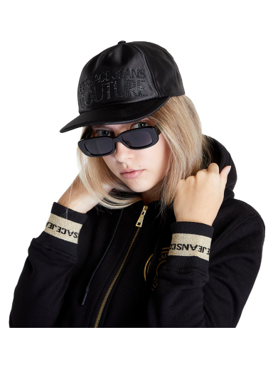 Шапка с козирка Versace Drill Logo Baseball Cap Черно | 73VAZK13ZS347899