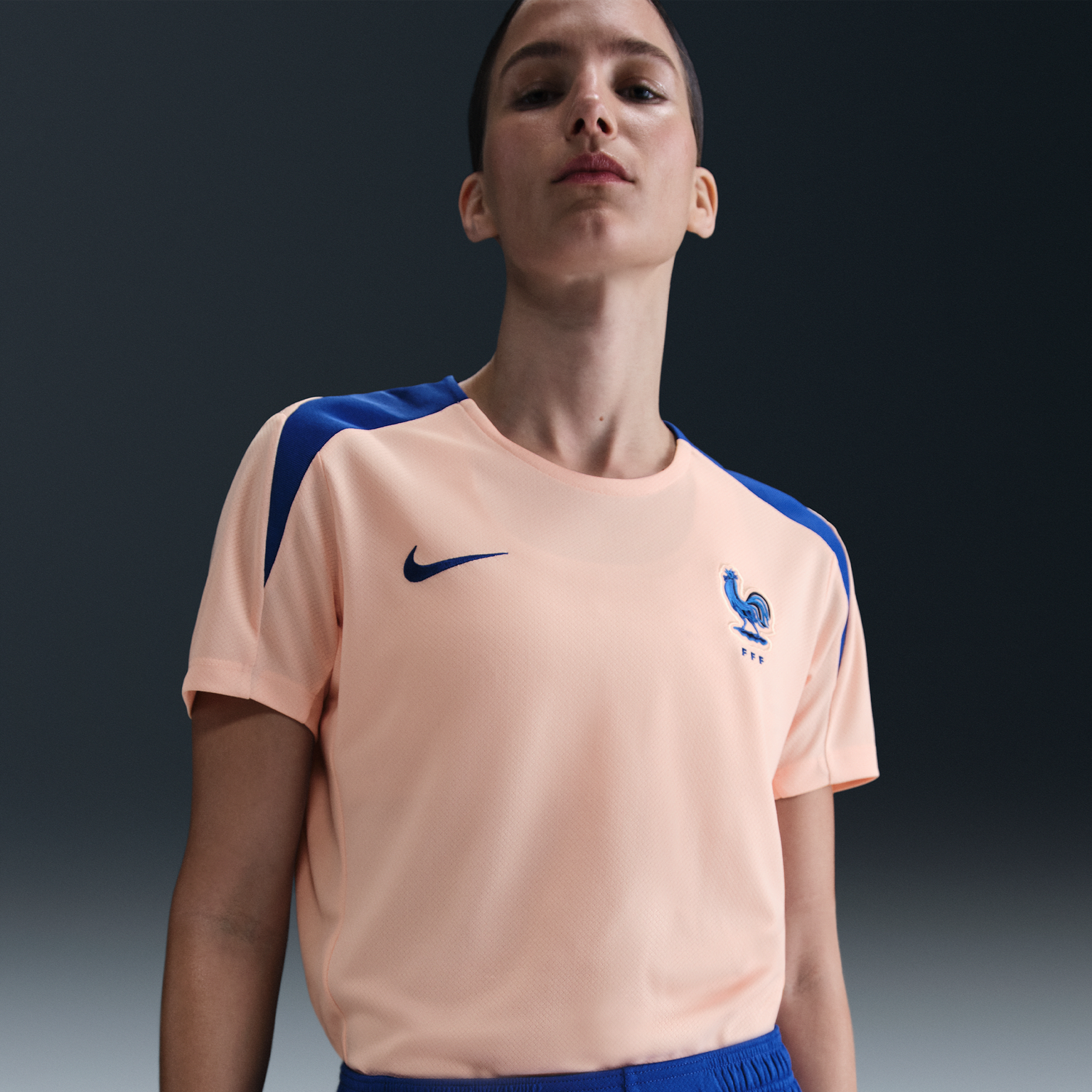 Фланелка Nike FFF Strike Dri-FIT Short Sleeve Soccer Jersey Розово | FZ9598-664, 0
