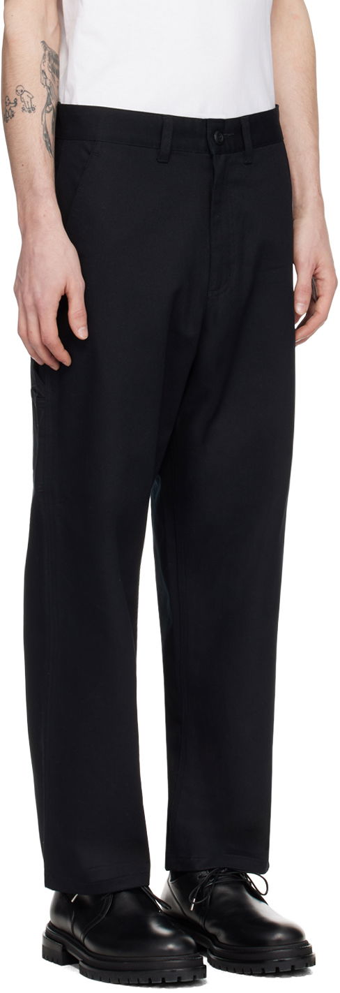Панталони Carhartt WIP Black Midland Workwear Trousers Черно | I032970, 1