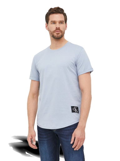 Тениска CALVIN KLEIN Cotton T-Shirt Синьо | J30J315319.9BYY