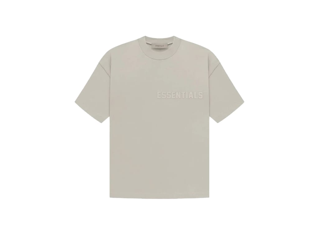 Тениска Fear of God Essentials S23 Tee Seal - Бежово | 125BT222003F, 0