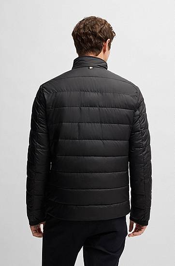 Пухо яке BOSS Regular-Fit Water-Repellent Jacket Черно | 50519237, 1