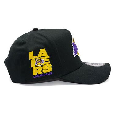Шапка с козирка New Era LA Lakers 9FORTY A-Frame Adjustable Cap Черно | 60595228, 2