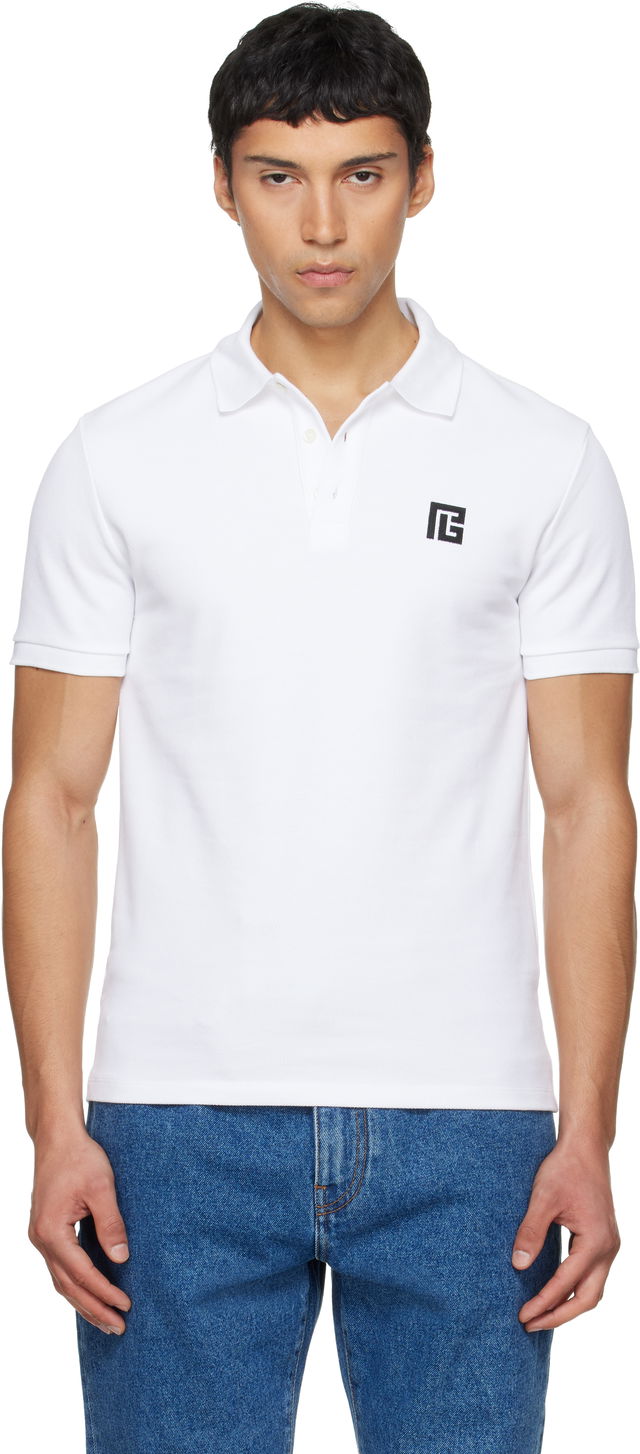 Embroidered Cotton Polo