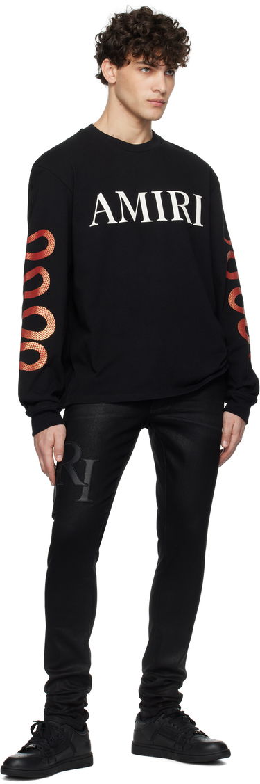 Дънки AMIRI Amiri Skinny Jeans With Staggered Logo Черно | AMDNSY1140, 3