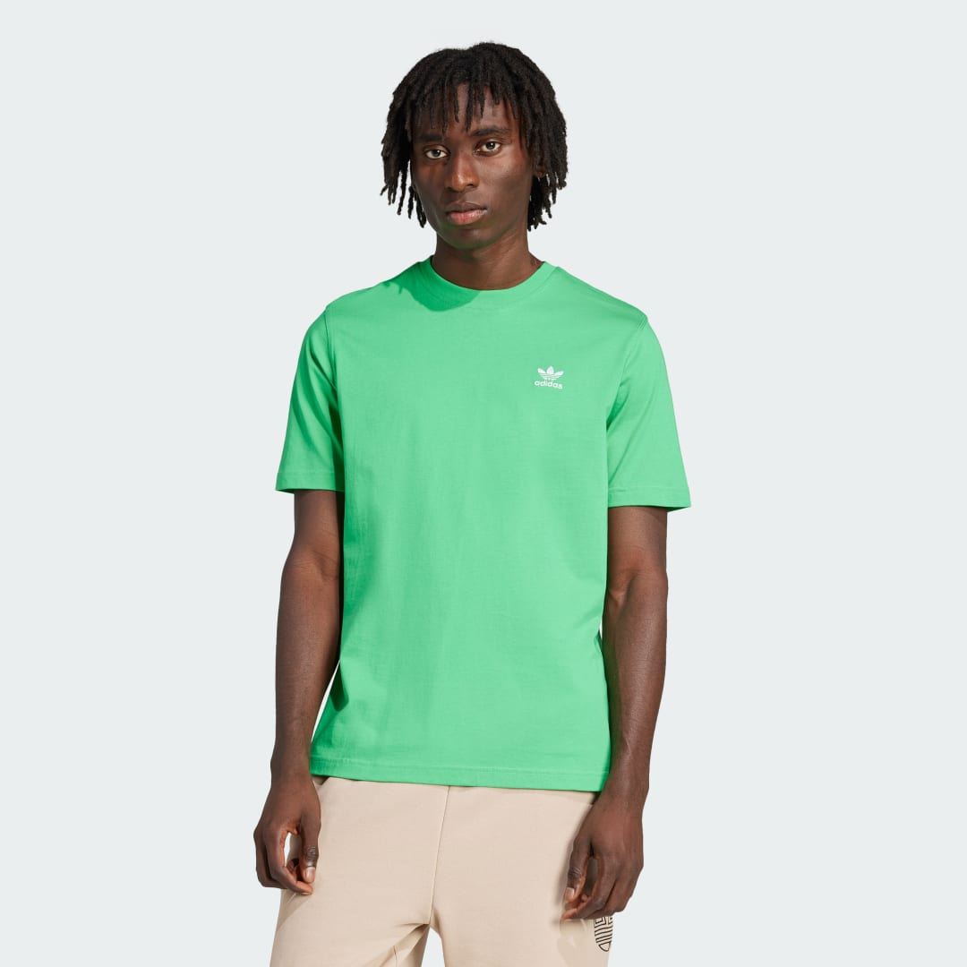 Тениска adidas Performance Trefoil Essentials T-Shirt Зелено | JN0235, 0