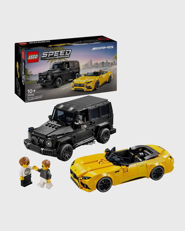 Колекционерско LEGO AMG G 63 & AMG SL 63 Жълто | 6470548, 2