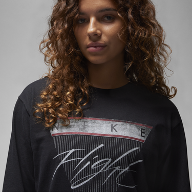 Тениска Jordan Long-Sleeve Graphic T-Shirt Черно | FD7205-010, 4