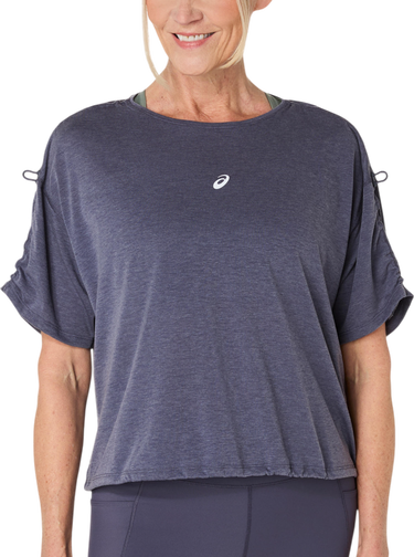 Тениска Asics Asics Nagino Run Adjustable Short Sleeve Top Тъмно синьо | 2012d140-500, 0