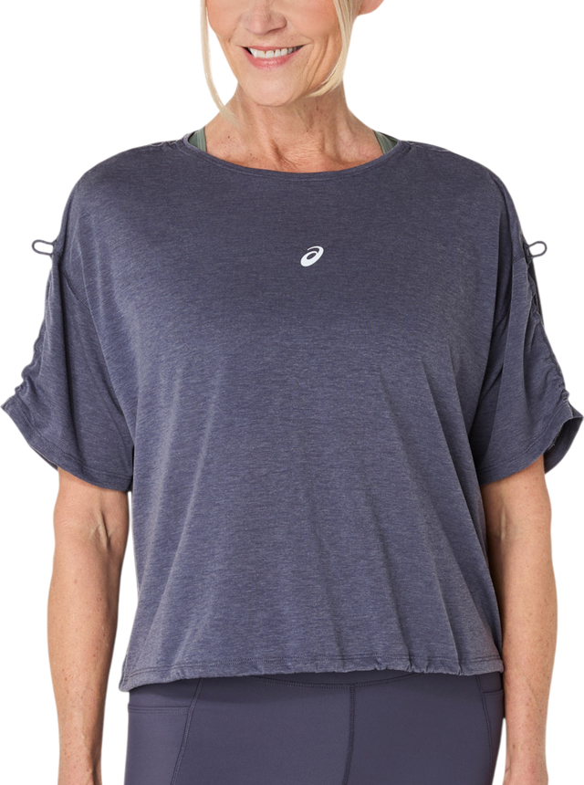 Asics Nagino Run Adjustable Short Sleeve Top