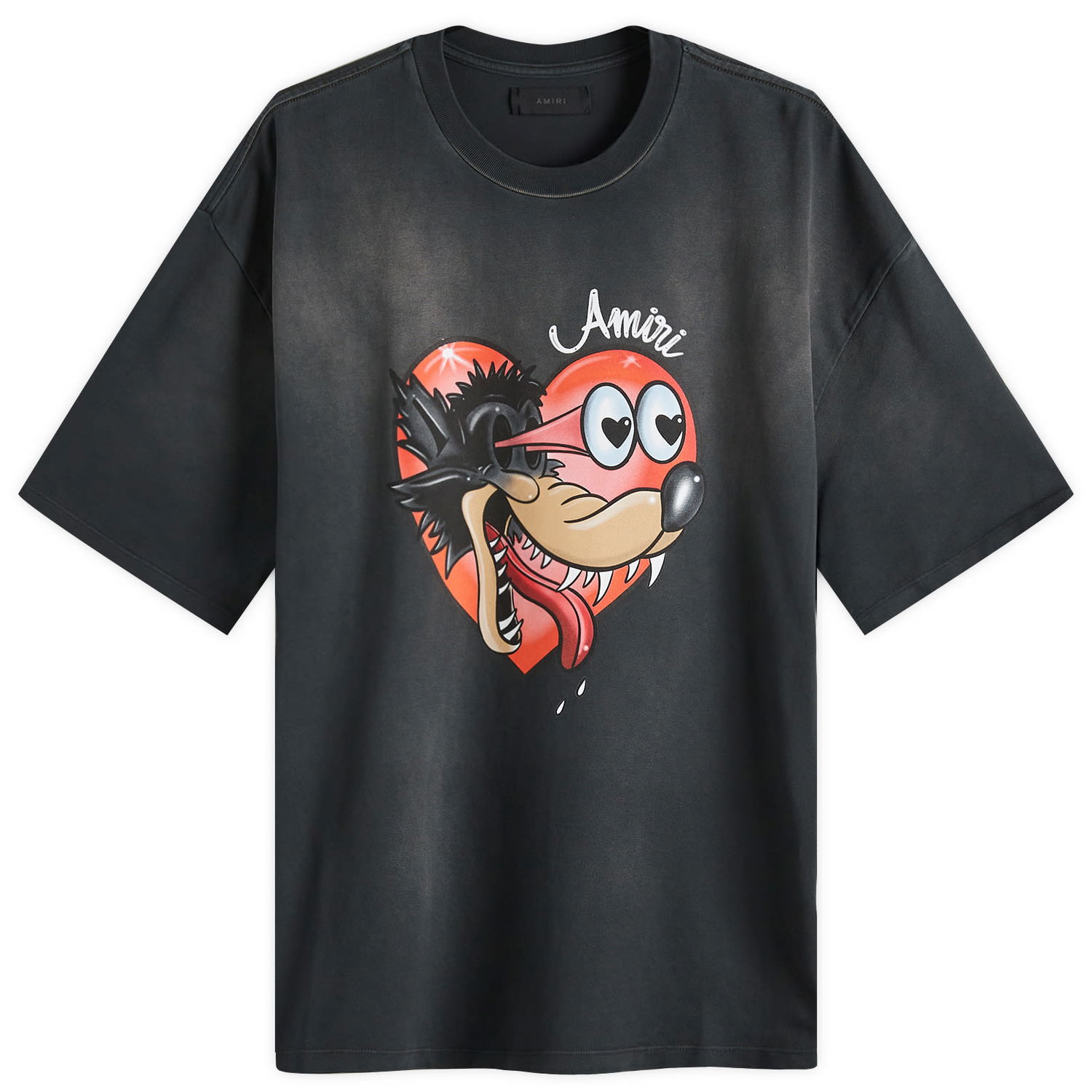 Тениска AMIRI Amiri Hopeless Romantic T-Shirt Size L Черно | AMJYTE1170-001, 1