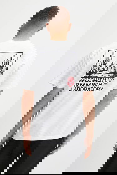 Тениска Neighborhood NEIGHBORHOOD SRL SS-1 Printed T-Shirt Бяло | 252PCNH.ST18, 2