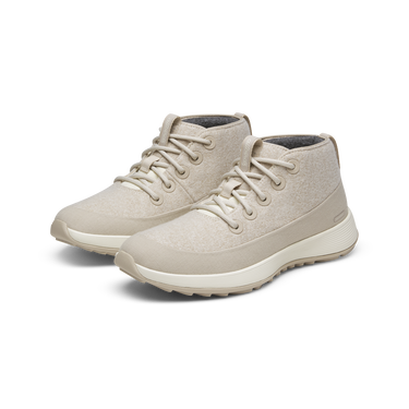 Кецове и обувки Allbirds Wool Runner Mid Waterproof, Non-Slip Бежово | A12060W, 4