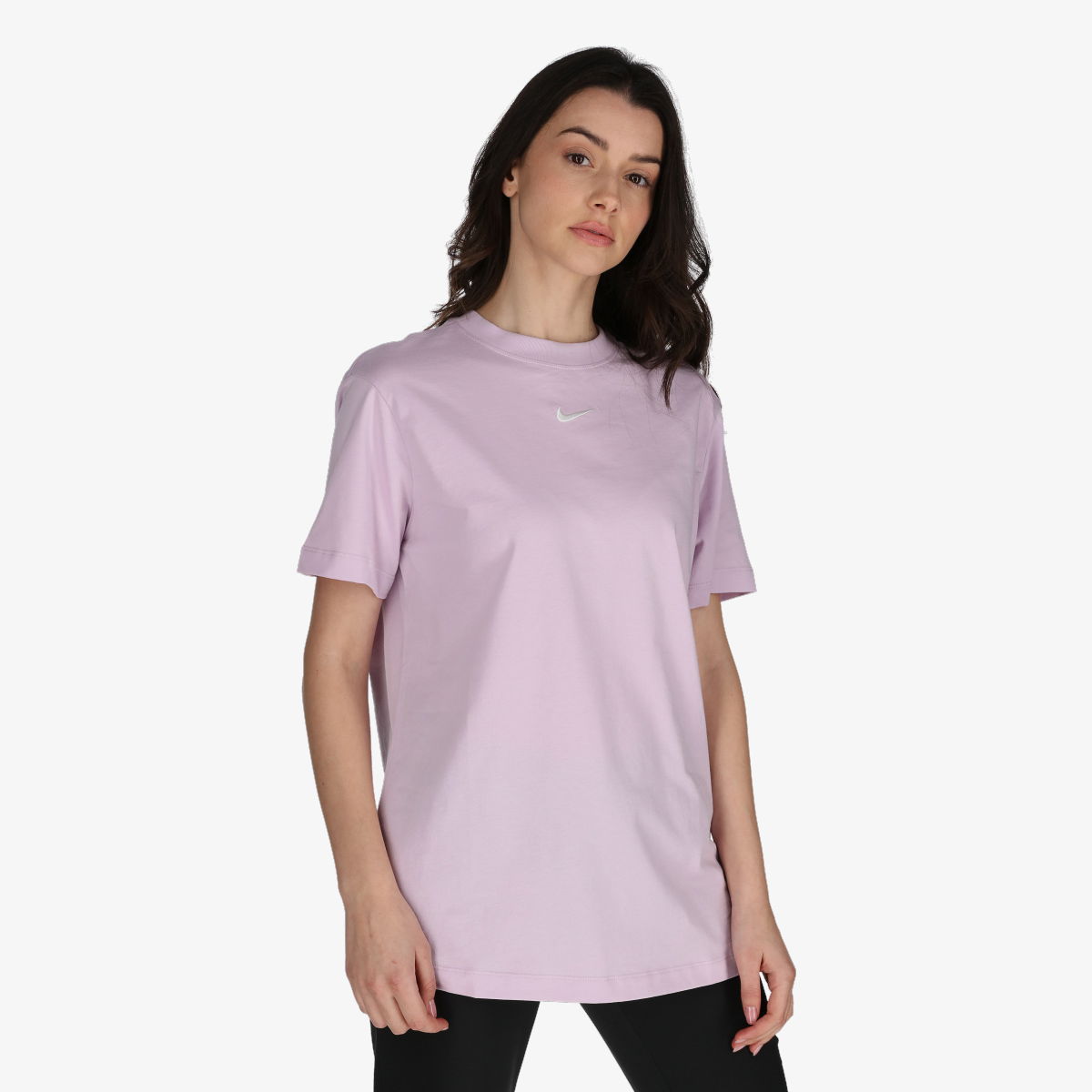 Тениска Nike Solo Swoosh T-Shirt Лилаво | DQ5379-530, 1