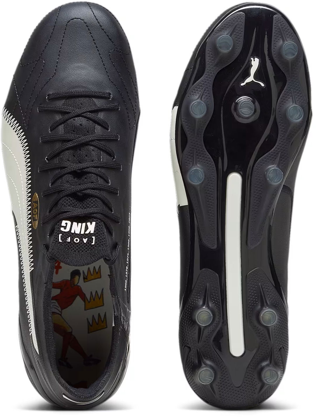 Кецове и обувки Puma KING ULTIMATE AOF FG/AG Черно | 107609-01, 1