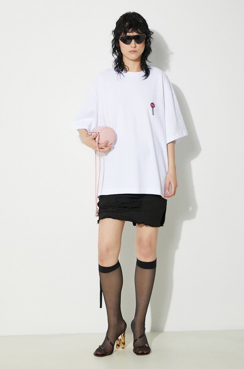 Тениска Fiorucci Fiorucci Lollipop Patch Boxy T-Shirt Бяло | M01FPTSH103CJ01WH03, 1