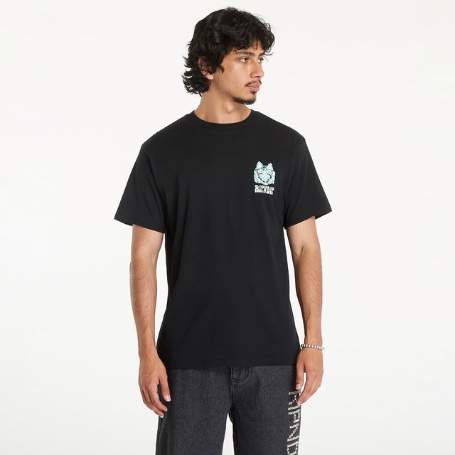 Nerm Wave Short Sleeve Tee Black