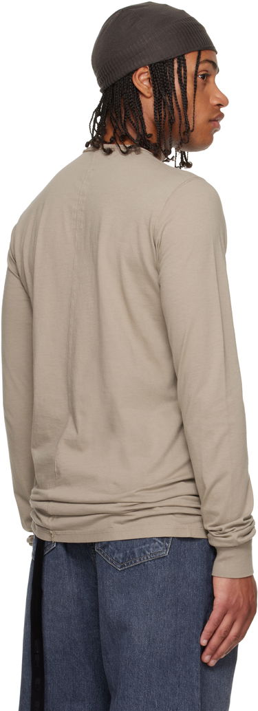 Тениска Rick Owens DRKSHDW Concordians Level LS T-shirt Бежово | DU02E7260 RN, 2