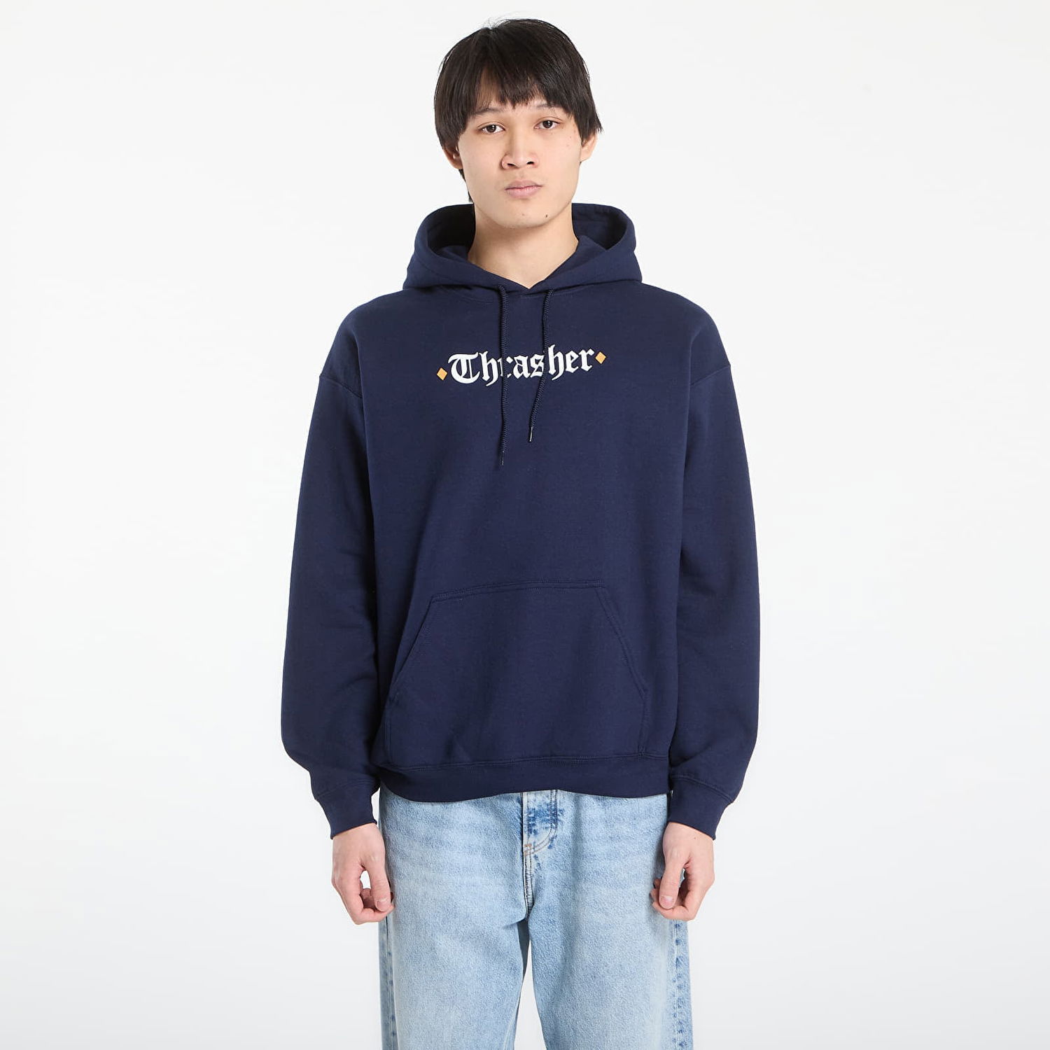 Суитчър Thrasher The End Oath Hoodie Тъмно синьо | 145834, 0