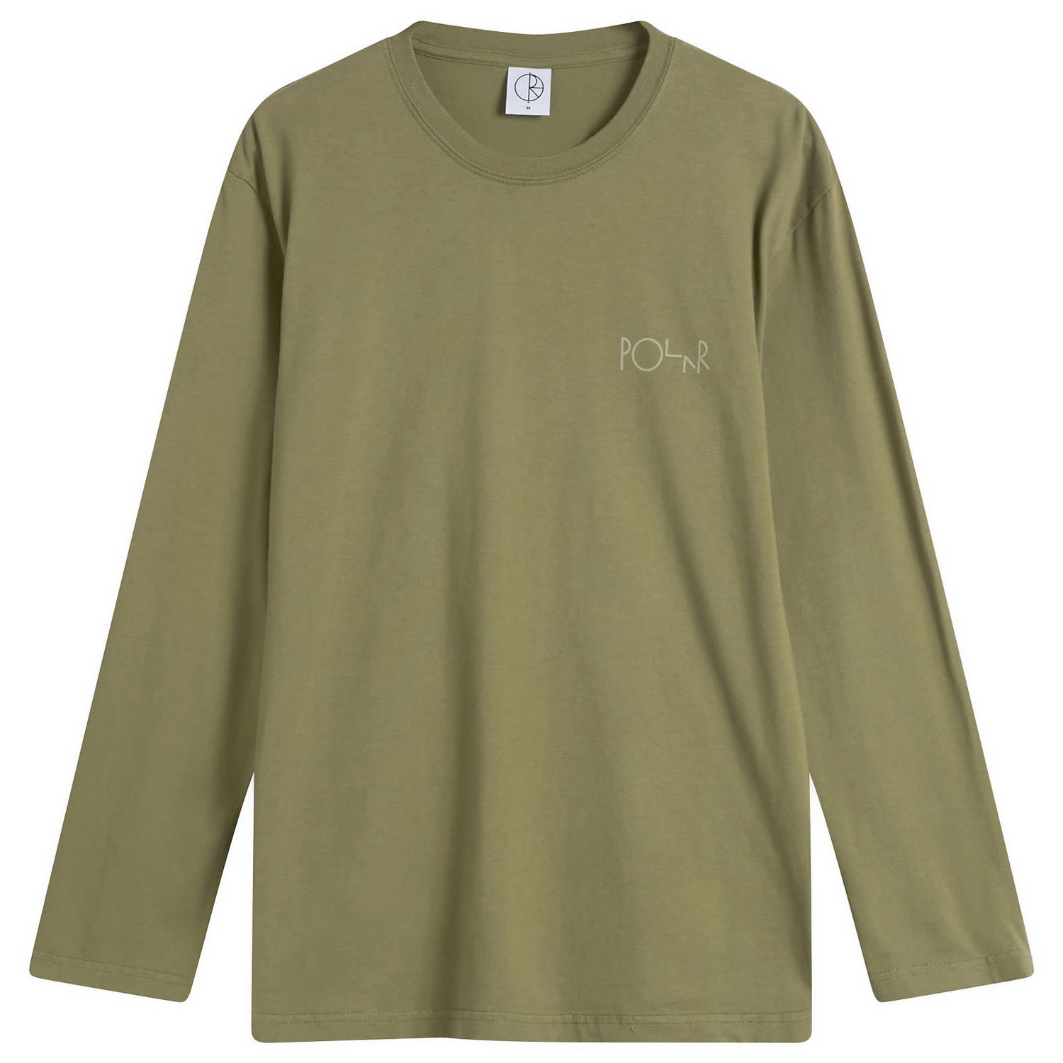 Тениска Polar Skate Co. Stroke Logo Steve Long Sleeve T-Shirt, Size Large Зелено | PSC-W25-35-GRN, 1