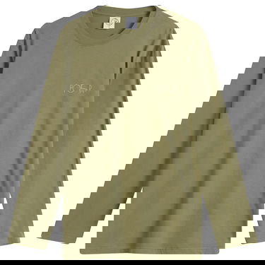 Тениска Polar Skate Co. Stroke Logo Steve Long Sleeve T-Shirt, Size Large Зелено | PSC-W25-35-GRN, 1